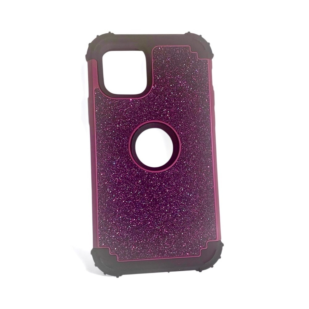 iPhone 11 Pro Purple Glitter Phone Case